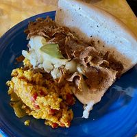 Seitan Steak Sandwich at The Zenith in Pittsburgh