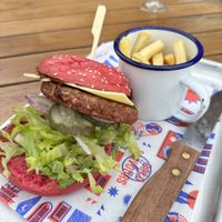 Burger  at BrewDog in Eveleigh