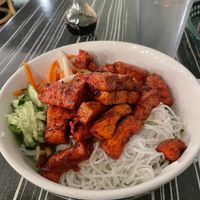 Tofu bun bowl  at Pho-natic in Denver