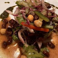 Vegan salad made for me  at Chile Picante Restoran in Puerto Montt