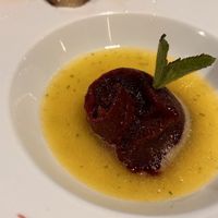 My friend's dessert which was vegan but cannot recall what it was.  at Chile Picante Restoran in Puerto Montt