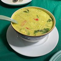 Thai green curry, can ask for steamed white rice at Ruen Morakot Restaurant - ร้านอาหารเรือนมรกต สระมรกต in Krabi