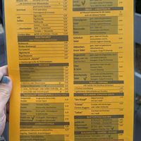 Karte at Bistro am Gleis in Bad Driburg