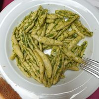 Pasta with Umbrian pesto €11.00 at Degli Orti in Assisi