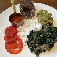 The Heidelberg vegan breakfast   at German Gymnasium in North London