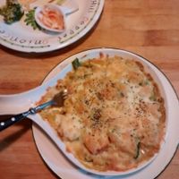 green curry gratin at PP 99 Cafe in Taipei