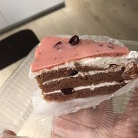 I wouldn’t call it red velvet cake but it’s yummy!!  at PP 99 Cafe in Taipei