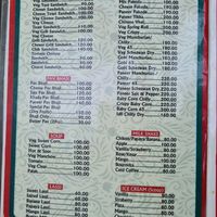 Menu 2/4 at Bivan Sagar Pure Veg and Jain Food Restaurant in Arambol