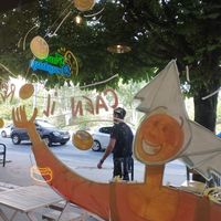 Opposite cheateau at Funky Doughny in Caen