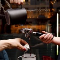 We love coffee at Acai Poke in Prague