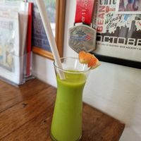 Avocado juice at Bonita Cafe and Social Club in Bangkok
