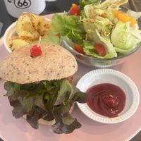 Burger  at Bonita Cafe and Social Club in Bangkok