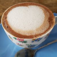 Hot chocolate at Bonita Cafe and Social Club in Bangkok