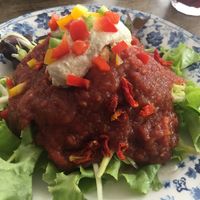 Raw Zucchini Strings Pasta at Bonita Cafe and Social Club in Bangkok