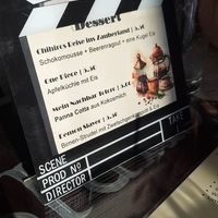 Ein Teil der Dessertkarte (ohne die Eiskarte) at Starlet Kempten in Kempten