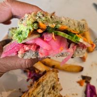 Avocado sandwich at Flora Jeans in Little Rock