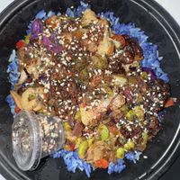 Stir fry with mushrooms  at Flora Jeans in Little Rock