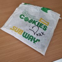 Vegan Cookies at Subway in Ipswich