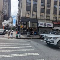 Outside at Hungry Ghost Coffee - Church St in New York City