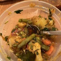 Vegetable curry  at Vegan Seeds of India in Patchogue