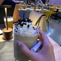 Oreo milkshake at Impact Food in Rome