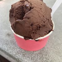 Chocolate sorbetto   at Bella Gelato & Pastries in Harrisonburg