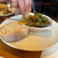 Gotta get them rich olives  at Bella Luna in Harrisonburg