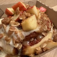 Caramel apple pie  at Cinnaholic in Gambrills