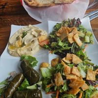 Humus, Dolma, and Fattoush, Oh my! at Almanqal Mediterranean Grill in Seattle