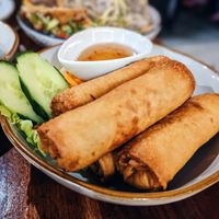 Spring Rolls at Phat Lon in Leederville