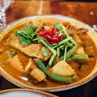 Veggie curry at Phat Lon in Leederville