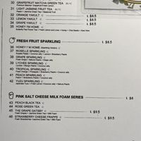   at Bubble Nini Tea in Chippendale