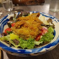 Ensalada con seitan at All Negre in Montardit De Baix