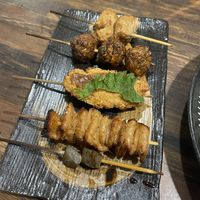 Yakitori  at Aju in Osaka