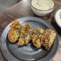 Oyster mushrooms  at Aju in Osaka