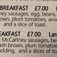 Menu at Shevington Village Kitchen in Wigan