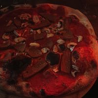 vegan spicy meat pizzaa  at BrewDog - Berlin Mitte in Berlin