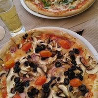 Vegan e vegetariana at Cosmos Pizza in Lousa