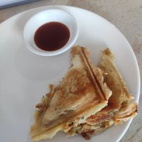 Sandwich at Vaishnav Deli in Kathmandu