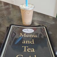 OMG! LONDON FOG BOBA TEA WITH OAT MILK! Absolutely amazing! Whimsy Tea Company is the best! They're super vegan friendly, really nice, and everything's made with fresh whole leaf t at Whimsy Tea Company in Springfield