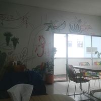 Sitting area at Casa Hoja in Pereira