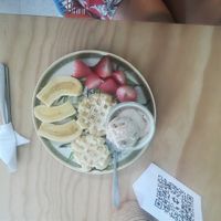 Yuca waffles with icecream at Casa Hoja in Pereira