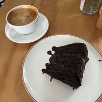 Delicious chocolate cake!! at Casa Hoja in Pereira