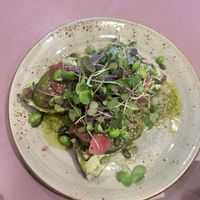 Picked toast   at O'YO - Sint Baafs in Ghent