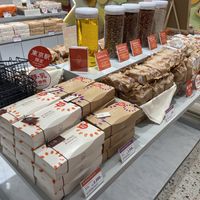 Some of the biscuits’ sets for sale   at Almond Days in Tokyo