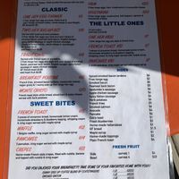 Menu 2  at SUNNY SIDE UP in Cochrane