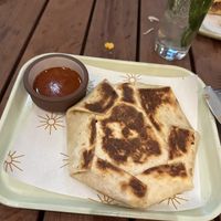 Crunchwrap  at La Semilla in Atlanta