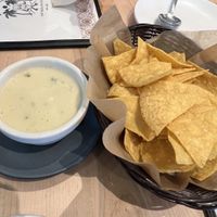 Chips and queso  at La Semilla in Atlanta