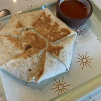 Crunch wrap  at La Semilla in Atlanta