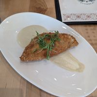 Jackfruit empanada at La Semilla in Atlanta